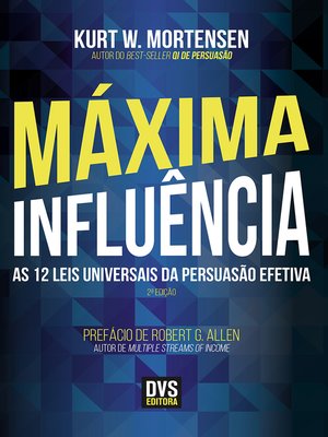 cover image of Máxima influência